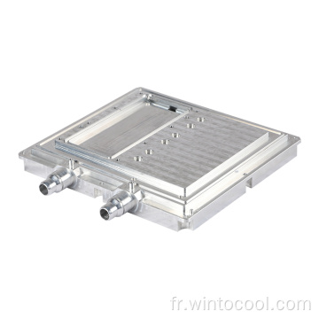 Plaque froide liquide en aluminium pour refroidissement au laser 1500W